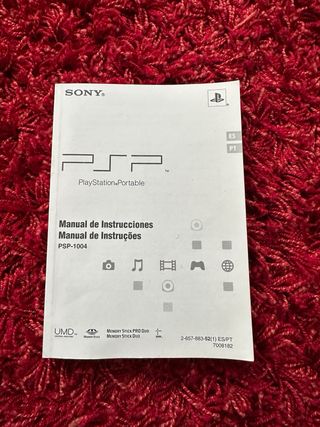 PSP (PlayStation Portable) negra