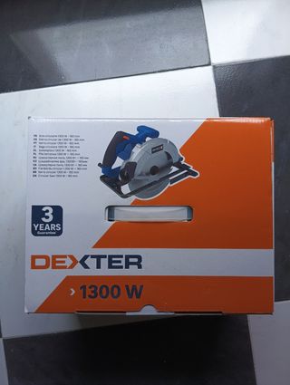 Sierra circular Dexter 1300W - 185mm