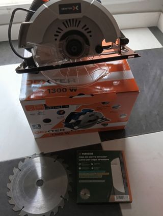 Sierra circular Dexter 1300W - 185mm