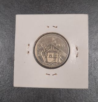  Moneda 5 pesetas Franco 1957 *63