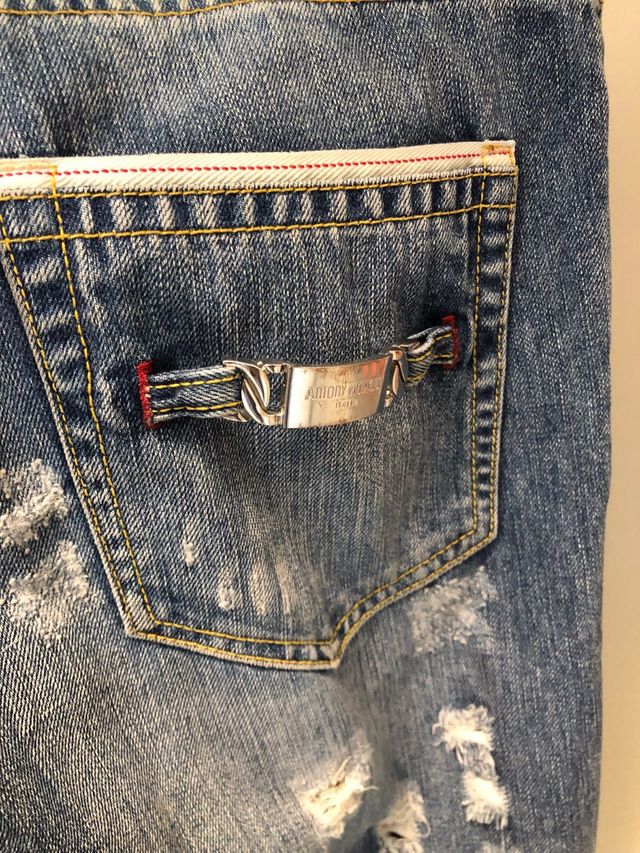 Jeans Strappati Lunghi Antony Morato Taglia 46