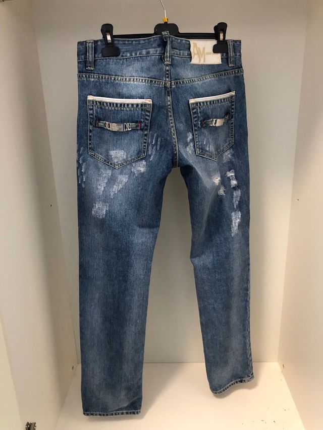 Jeans Strappati Lunghi Antony Morato Taglia 46