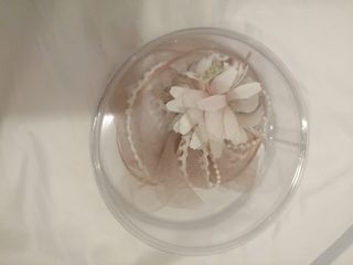 Traje "comunión" niña blanco-rosa