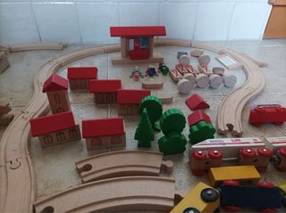 Tren madera Eichhorn - Juguete infantil