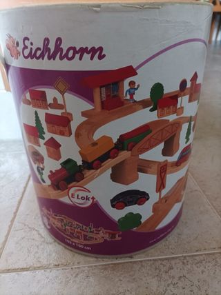 Tren madera Eichhorn - Juguete infantil