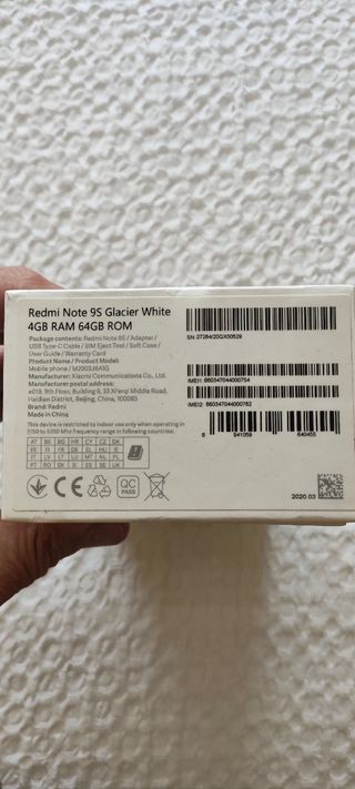 Xiaomi Redmi Note 9S 4GB+64GB