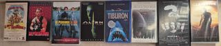 VHS: 8 Películas - Acción, Terror, Comedia
