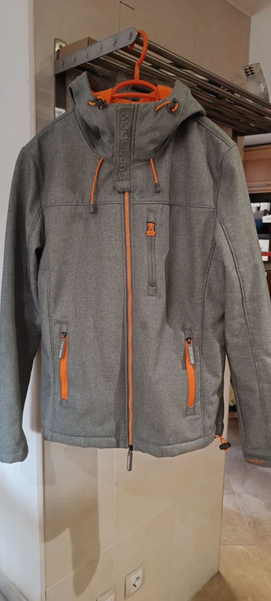 Chaqueta Superdry M - Gris/Naranja
