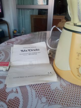 Freidora  y fondue electrica