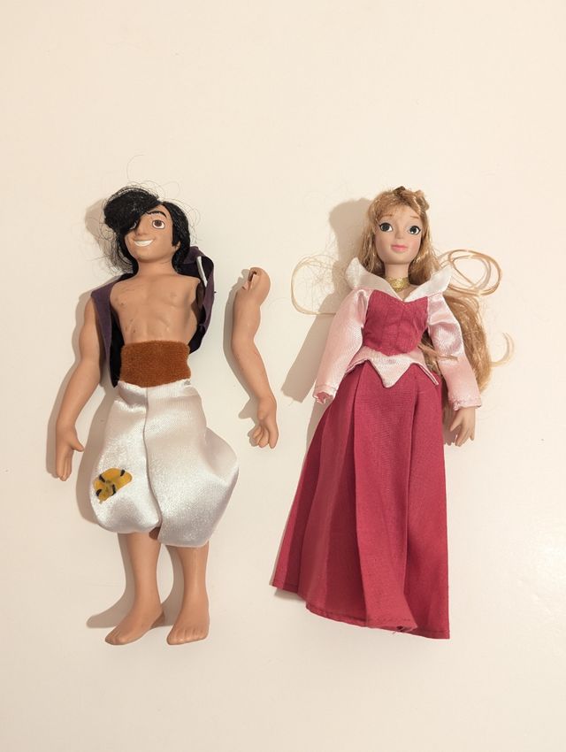 Lote 6  princesas Disney porcelana