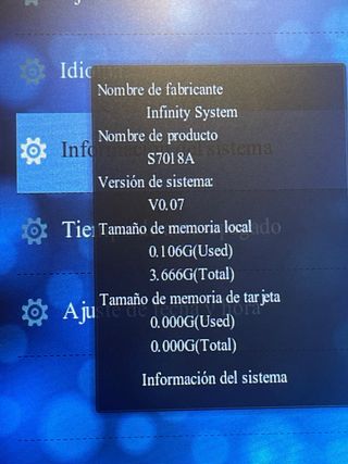 Lector IDX - Tablet negra
