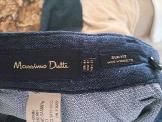 Massimo Dutti Azul Grisaceo