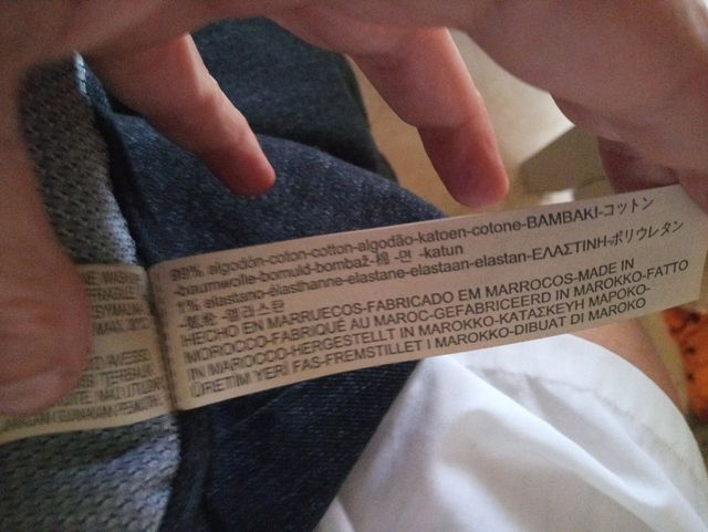 M.Dutti lana Azul Grisaceo