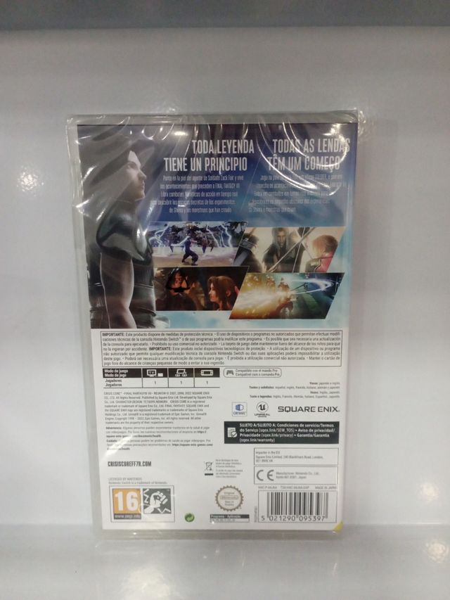 NUEVO Crisis Core Final Fantast VII