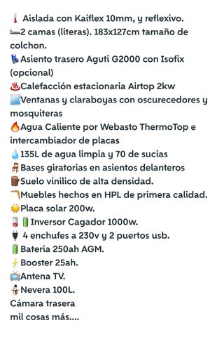 Alquiler Camper Madrid / Alrededores