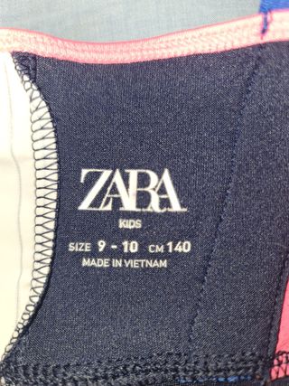 Top deportivo Zara niña