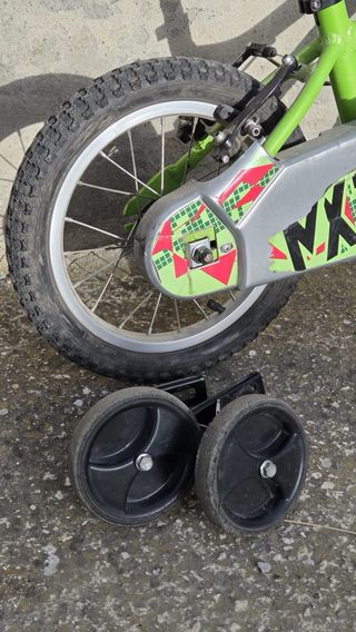 Bici niño 14” verde Ridgeback MX14 (nueva 239€)