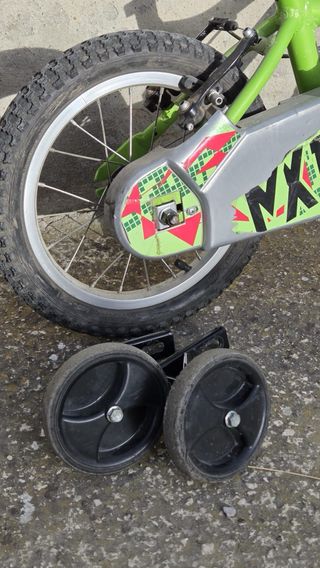 Bici niño 14” verde Ridgeback MX14 (nueva 239€)