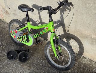 Bici niño 14” verde Ridgeback MX14 (nueva 239€)