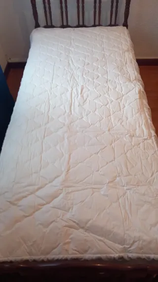 2 camas individuales antiguas de 80