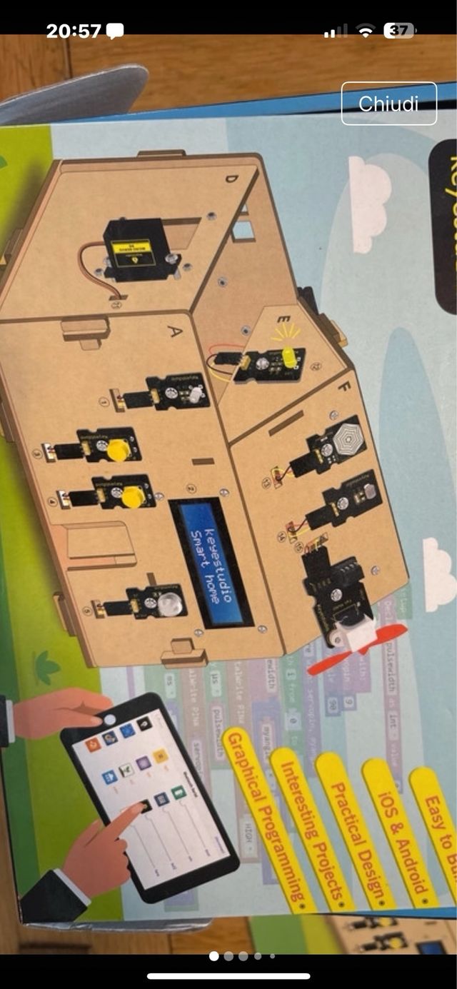 Smart Home Kit Arduino - con software per gestirla