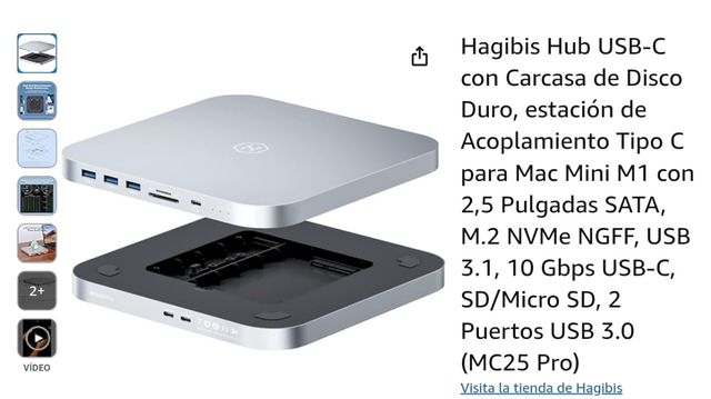 Hub usb c hagibis mc25 pro