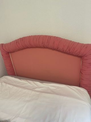 Cabecero cama infantil rosa