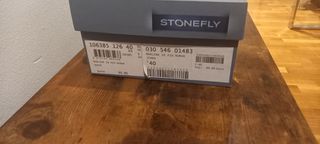 Sandalias cuña gris mujer