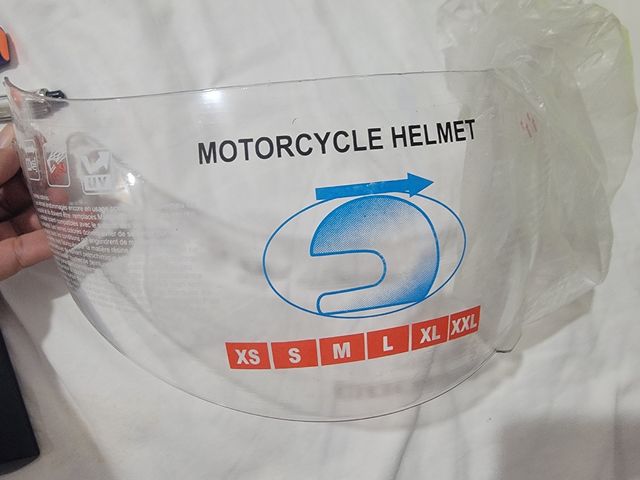 Visera Casco Shiro Universal nueva