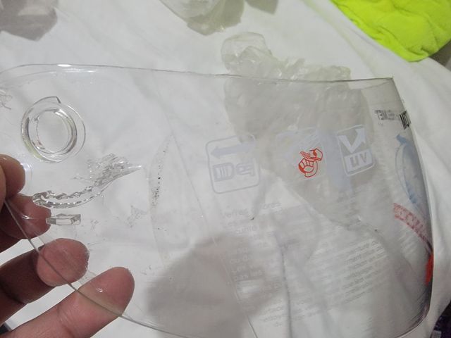 Visera Casco Shiro Universal nueva