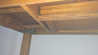 Mesa madera maciza extensible