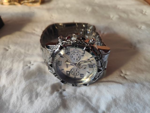 Reloj Elegante plateado