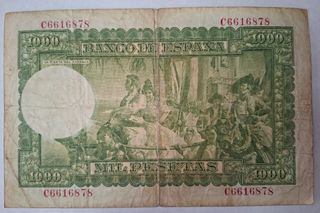 Billete 1000 Pesetas 1951 España
