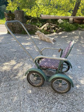 Carrito bebé antiguo