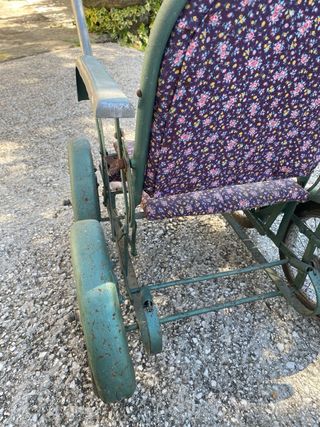 Carrito bebé antiguo