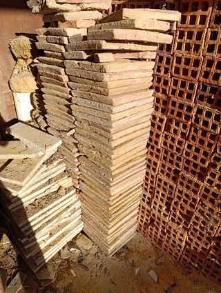 Baldosas barro 27x27 - 20 uds