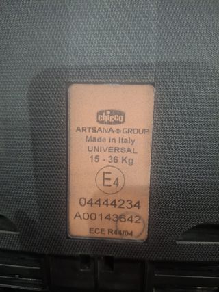 Silla coche Grupo 2/3