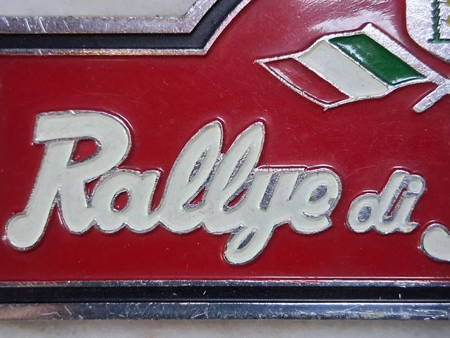 Stemma Rallye Sanremo - Vintage