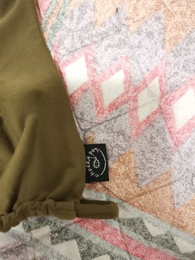 Bikini cheeky pay verde oliva