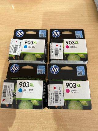 Cartuchos HP 903XL (Cyan y Magenta)