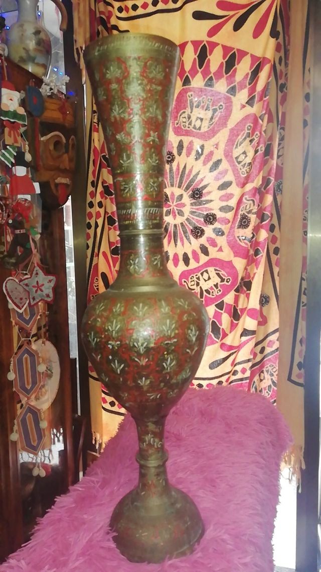 Jarrón bronce antiguo 77cm