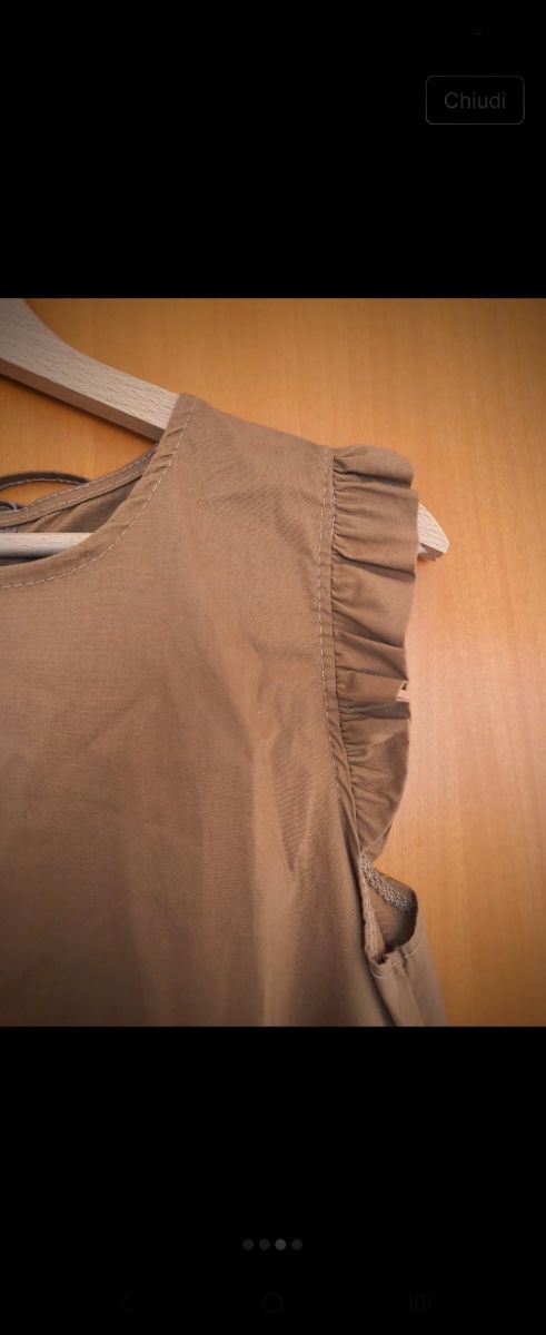 Vestito estivo marrone