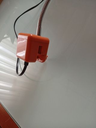 Flexo acuario/tortuguera naranja