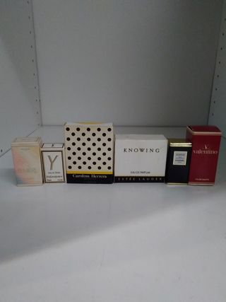 6 Miniaturas Perfume - Chanel, Herrera...