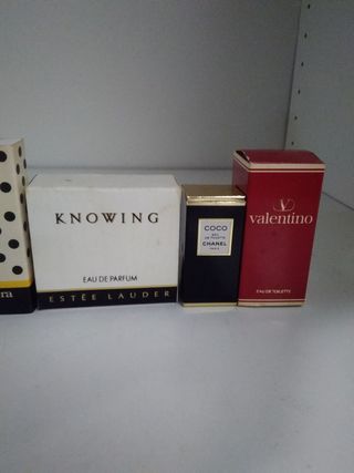 6 Miniaturas Perfume - Chanel, Herrera...