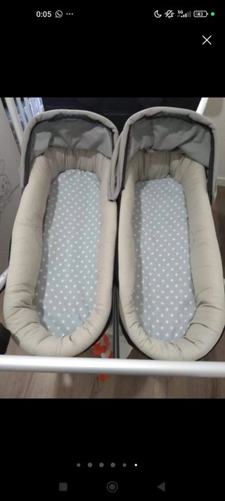 Carro gemelar Mountain Buggy Duet con complementos
