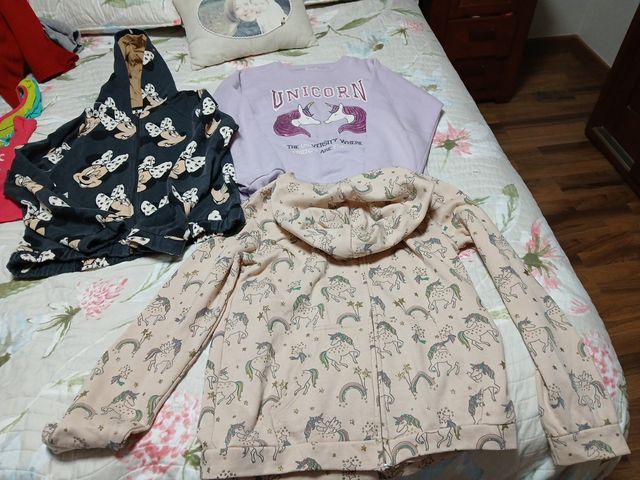 Sudaderas niña - Minnie, Unicornio