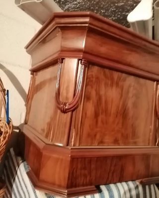 Mesa madera - Jardinera cuadrada