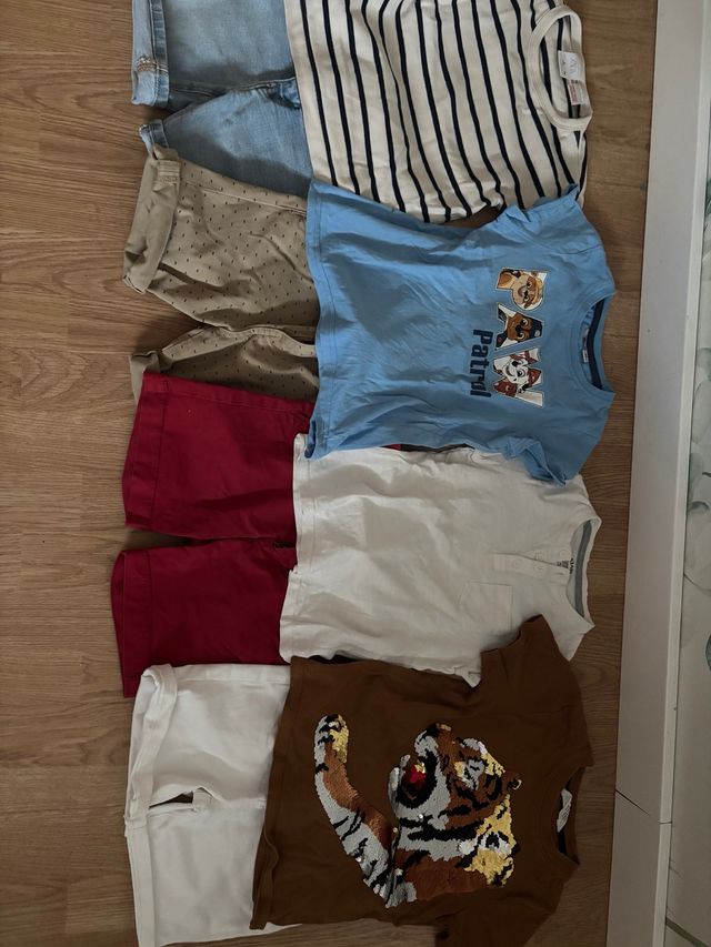 Ropa niño 5-6 años - 8 piezas zara,primark,kiavi