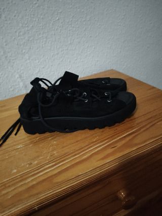 Sandalias planas Asos negras
